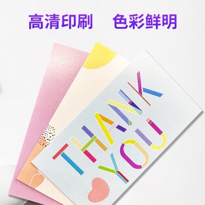 亚马逊跨境感谢卡30种纯英文卡片贺卡礼品卡高档厚卡纸婚礼邀请卡图4