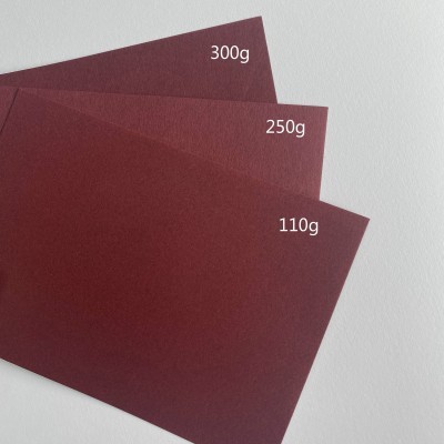 厂家直供酒红卡纸110g 250g 300g 喜糖盒纸喜庆用品包装纸
