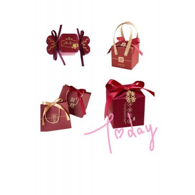 厂家直供酒红卡纸110g 250g 300g 喜糖盒纸喜庆用品包装纸图3