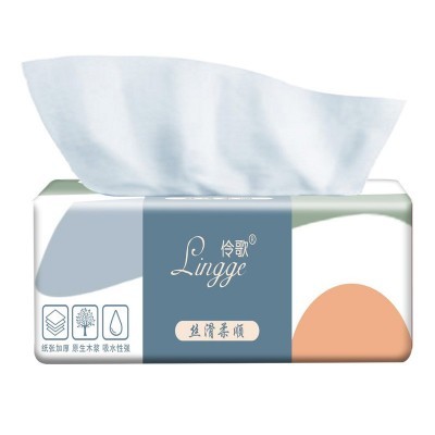 抽纸餐巾纸家用整箱40包实惠装面巾纸抽原木卫生擦手纸巾一件代发图5