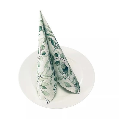 彩色纸巾18g印花餐巾纸 33x33 2层印花纸巾西餐派对图4