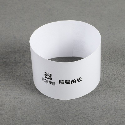 牛皮纸腰封 毛巾卡纸 袜子腰封纸卡 吊牌制定图2