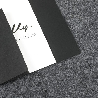 邀请函纸卡定 制明信片服装吊牌卡头卡背对折卡纸印刷小批量定 制图5