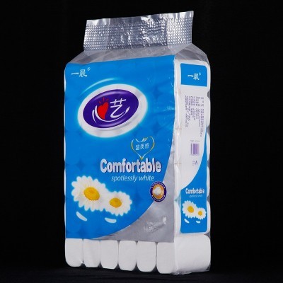 一晨5.8斤36卷卫生纸批发家用纸巾包邮厂家直销大卷纸厕所用纸图2