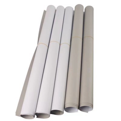 批发白板纸大张全开正度大度灰底白卡纸打版服装衬板纸单面白图4