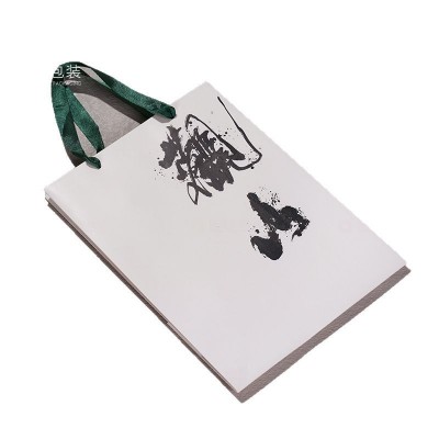 节日礼品袋高端简约风礼盒手提袋定制企业采购定做纸袋厂家直供图2