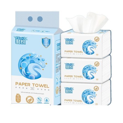 厂家礼品抽纸一提3包408张四层擦手纸纸巾整箱批发图4