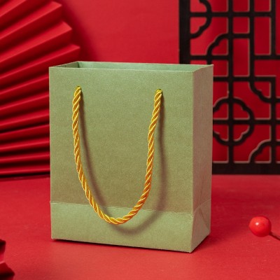 现货包装手提袋首饰饰品小礼品袋子文玩文创礼品袋高级感纸袋批发图3