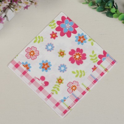 厂家直供餐巾纸面巾纸彩色logo印花原生木浆餐巾纸创意 广告纸巾图2