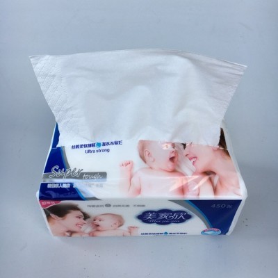 美家欣抽纸480张母婴纸巾孕妇婴儿美嘉欣面巾纸宝宝柔软纸抽10包图3