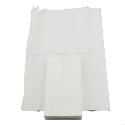 工厂直供高折白色餐巾/出口欧洲/环保可降解餐巾/高湿强，高拉力图5