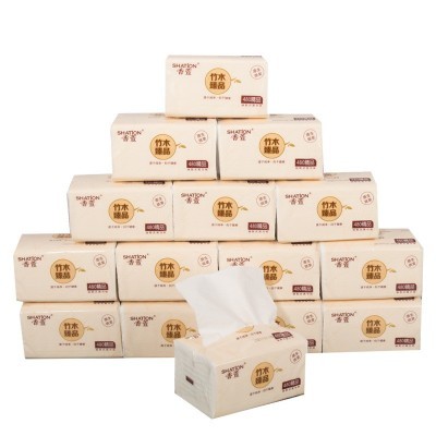 香萱抽纸家用酒店纸巾卫生纸面巾纸餐巾纸工厂批发 整箱80包图4