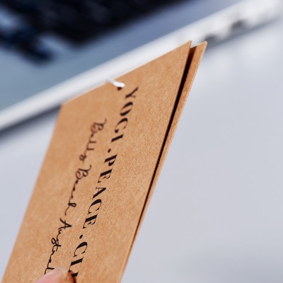 厂家定制牛皮纸吊牌 家居箱包服装吊牌定制多种工艺印刷 吊牌定做图4