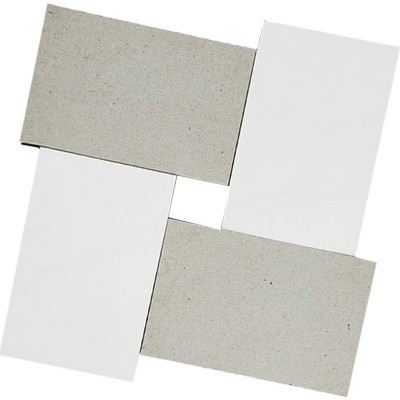 250g400g单面白板纸双面白铜版纸白卡纸 服装衬板包装盒内衬卡纸图5