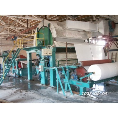 废纸再生环保卫生纸 面巾纸造纸机械 1880型 1台