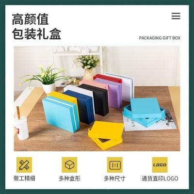 厂家定制礼品盒包装盒天地盖纸盒飞机盒彩盒化妆品盒印刷logo批发图2