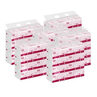 Sunton100抽抽纸原生木浆4层大包纸巾家用加厚柔韧面巾纸整件批发图4