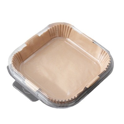 方形空气炸锅烘焙纸 食品级家用烘培烧烤用吸油纸碗耐高温防油纸图4