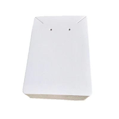 耳钉项链手链饰品牛皮纸黑白卡包装卡纸批发耳饰简约时尚复古图4