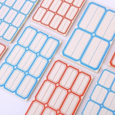 不干胶标签纸口取纸商品价格空白自粘性手写防水乙烯基易撕贴纸图2