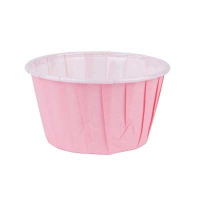 粉色喜庆纸杯蛋糕纸杯马芬杯卷口杯耐高温烘焙模具马芬杯50只图3