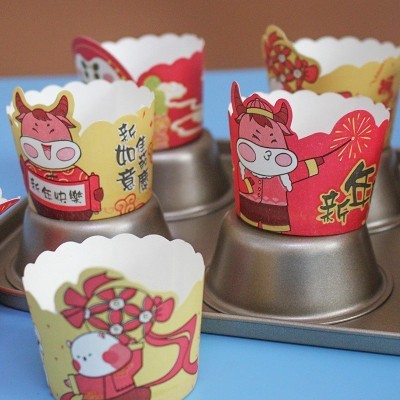 批发一次性马芬蛋糕纸杯食品接触加厚烘焙印花蛋糕包装纸杯制定图3