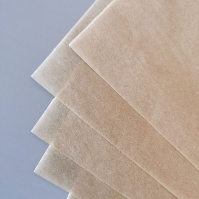 40克本色条纹牛皮纸黄色着色原浆牛皮纸卷筒鸡皮纸筋入牛皮纸图4