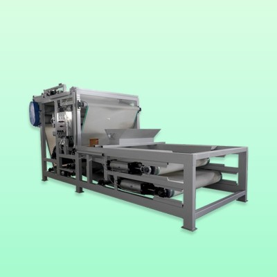 宏忻纸浆压滤机 废纸木浆压榨脱水机带式纸浆脱水 水果渣过滤图3