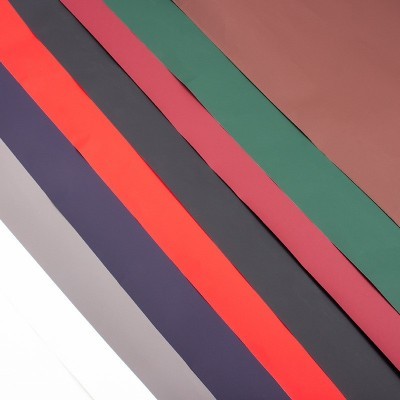 厂家直销高档包装纸特种纸120g/250g单双面绒感纸滑感哑光触感纸图5