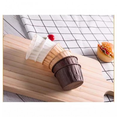 马芬纸杯卷口纸杯 烘烤杯烘焙工具食品蛋糕纸杯箱装批发 厂家出货图2