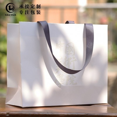 手提袋烫金化妆品礼品袋压纹珠宝首饰袋礼物袋手挽纸袋定 |制设计图4