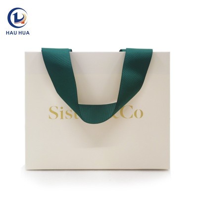 礼品袋包装烫金珠宝手提纸袋高级化妆品手挽袋定&制伴手礼礼物袋