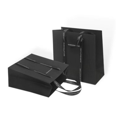 珠宝首饰手提袋饰品礼品袋印刷化装品纸袋设计化妆品包装袋厂家图3