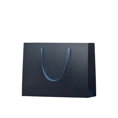 手提袋纸袋现货茶叶高档礼品袋制作可加印logo服装店袋子包装印刷图2