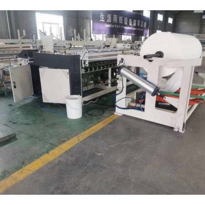优创3米卫生纸复卷机，全自动切纸机，卫生纸加工设备厂家图2