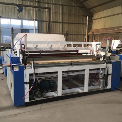 小型1880全自动卫生纸复卷机加工设备，抽纸机械图3