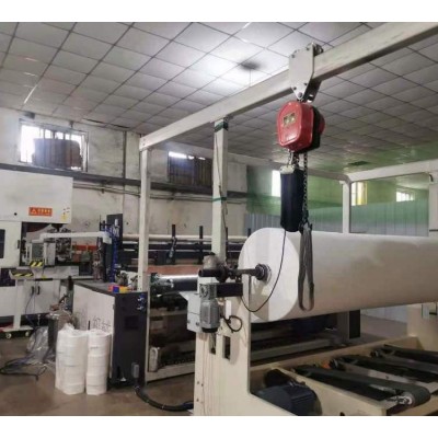 小型1880全自动卫生纸复卷机加工设备，抽纸机械图4