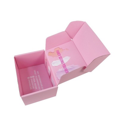 定 制印刷双面印刷特硬瓦楞飞机盒彩色日用品盒礼品盒包装盒图4