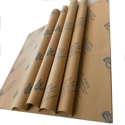 VCI气相防锈纸110g可印刷覆膜防油防潮平纹工业防锈纸五金轴承图2