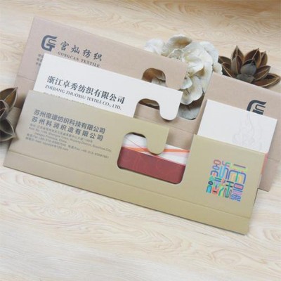 外贸纺织面料挂卡硬纸板纸衣架样卡纺织样布料挂钩窗帘挂卡图4