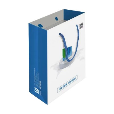 手提礼品袋定制茶叶伴手礼品袋高级感纸质购物包装穿绳礼品纸袋图5