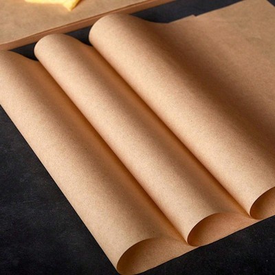 榴莲包装纸烧烤纸批发长方形烤盘纸烤肉纸烤箱35g本色食物烘焙纸图3