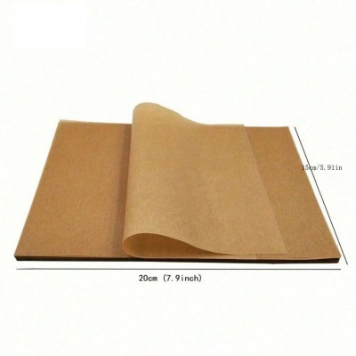 榴莲包装纸烧烤纸批发长方形烤盘纸烤肉纸烤箱35g本色食物烘焙纸图4