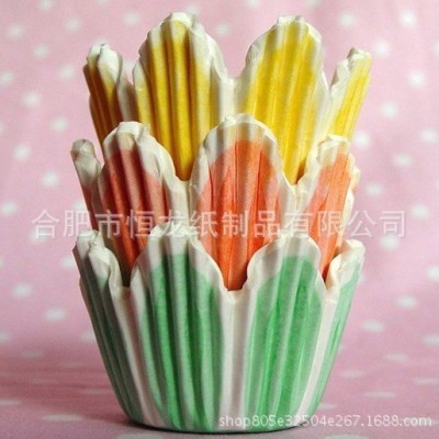 烘焙蛋糕纸杯防油印花花瓣蛋糕杯耐高温纸托蛋糕纸杯600个/套批发图2