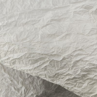 韩纸房手揉纸大型和纸纸花不易撕烂纸橱窗美陈白色可染色145*75cm图4