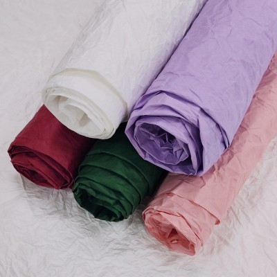 韩纸房手揉纸大型和纸纸花不易撕烂纸橱窗美陈白色可染色145*75cm图3