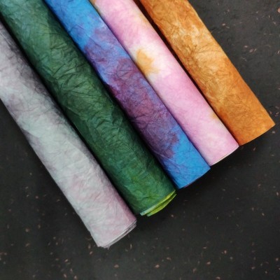 礼品鲜花包装纸 礼品包装纸 手工纸 浮染纸 韩纸房厂家直销图3