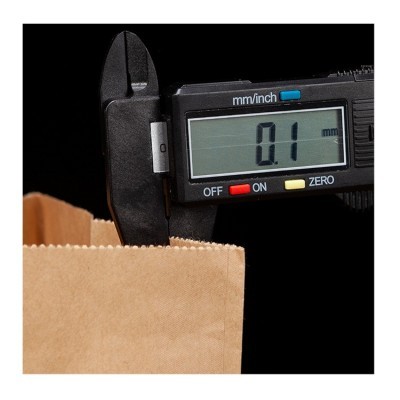 方底牛皮纸袋防油食品包装袋蛋糕牛皮纸淋膜袋吐司面包外 卖打包袋图2