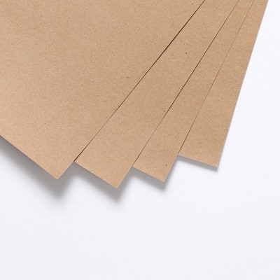 厂家直销牛皮纸 60g浅黄色牛皮纸 包装纸 隔层纸 封面硬卡纸批发图4