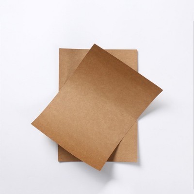 厂家直销牛皮纸 60g浅黄色牛皮纸 包装纸 隔层纸 封面硬卡纸批发图2